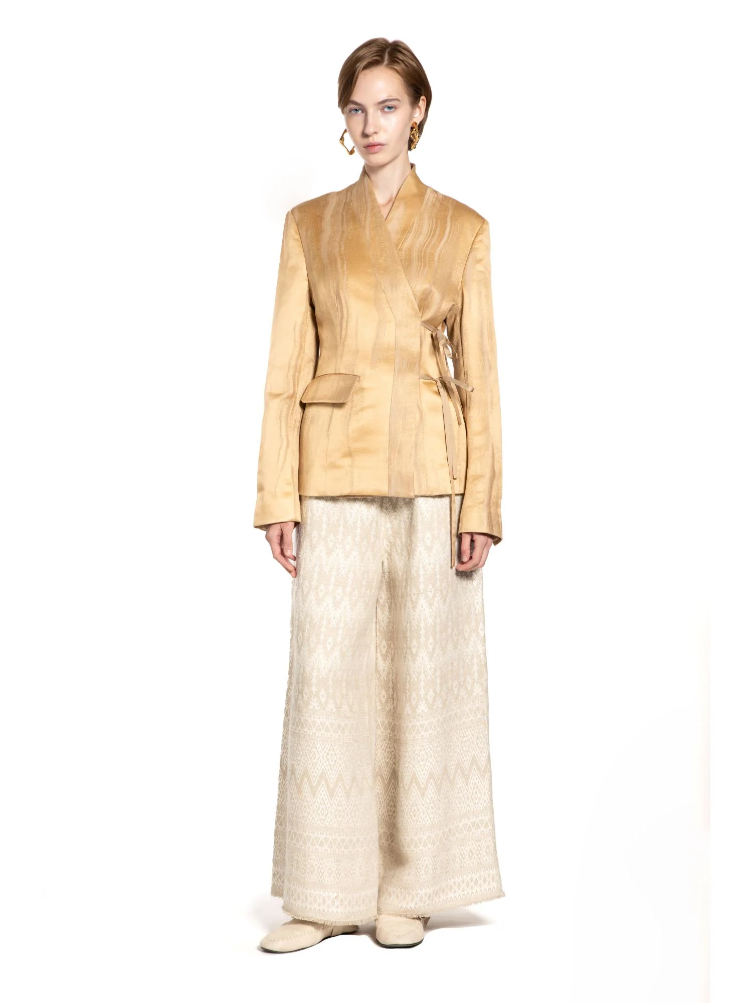 Silk Wrap Jacket - Image 4