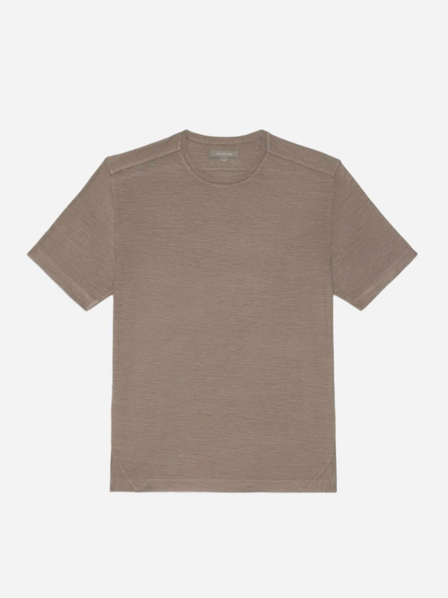 Solid Silk Crewneck T-Shirt - Image 3