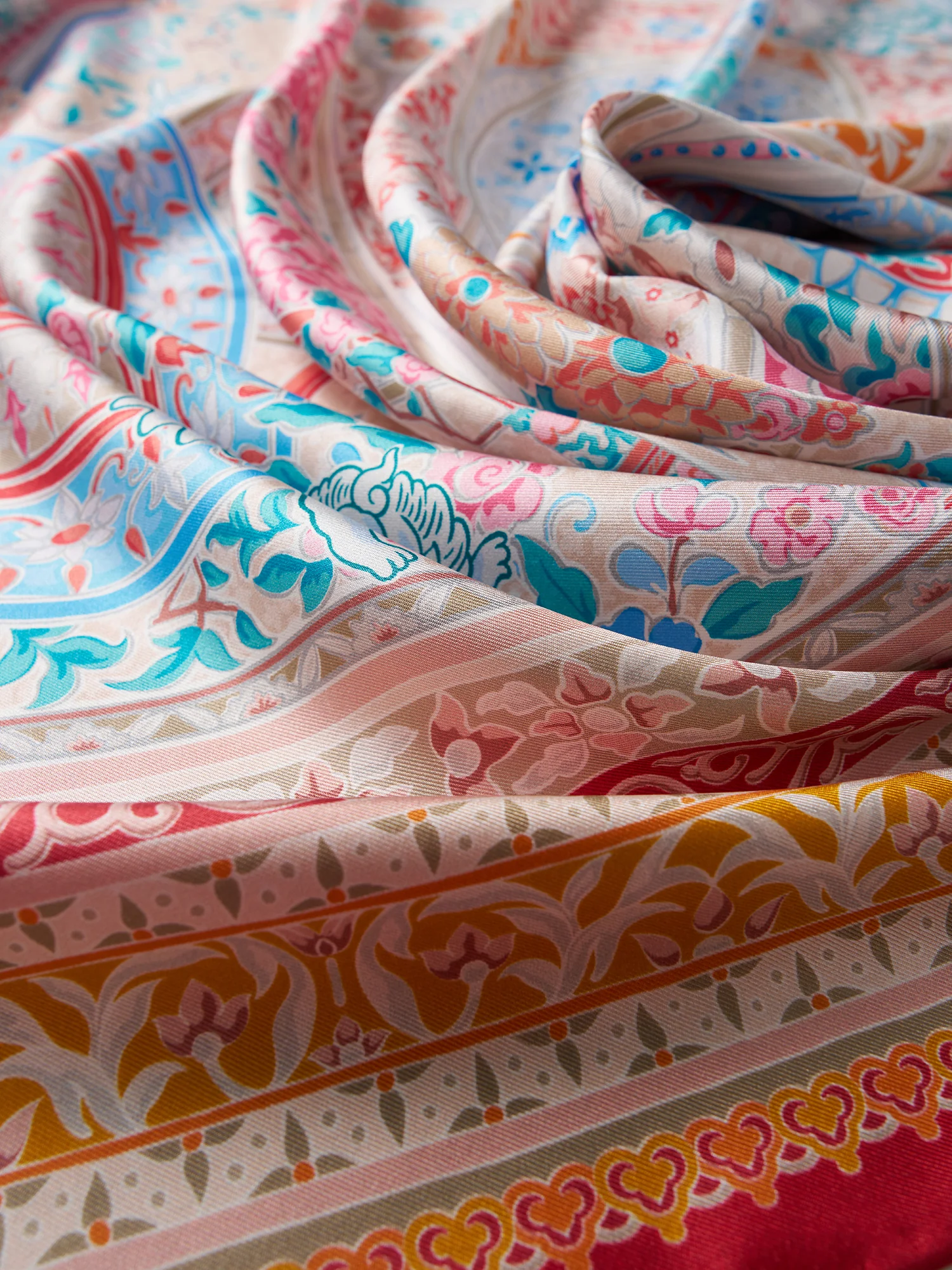 Story of Pottery Silk Scarf - Image 2