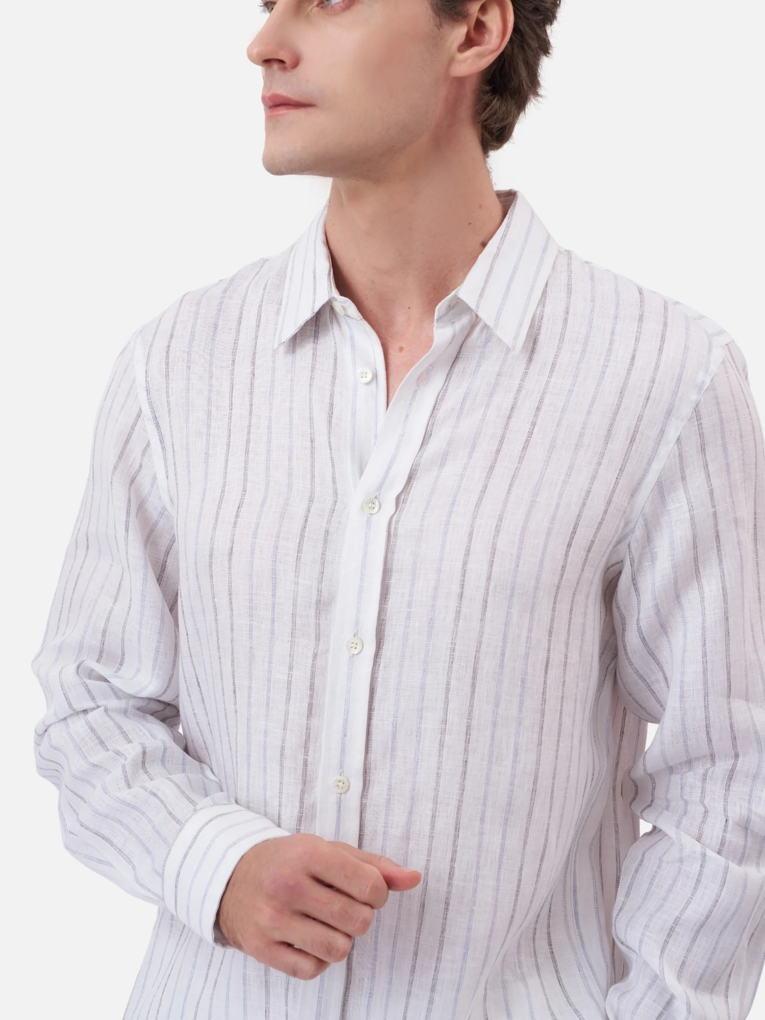 Stripe Classic Long Sleeve Shirt - Image 4