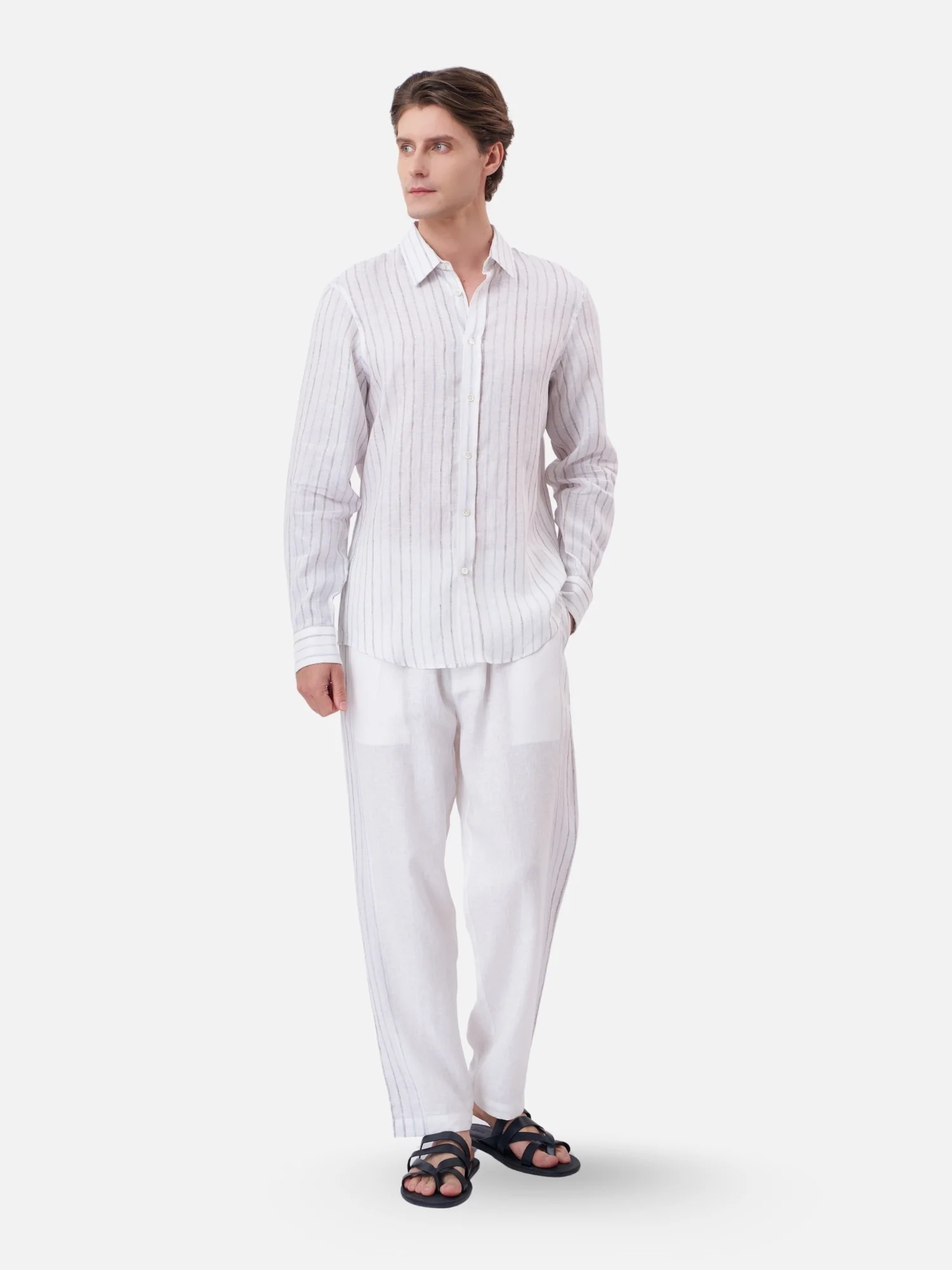 Stripe Classic Long Sleeve Shirt - Image 5