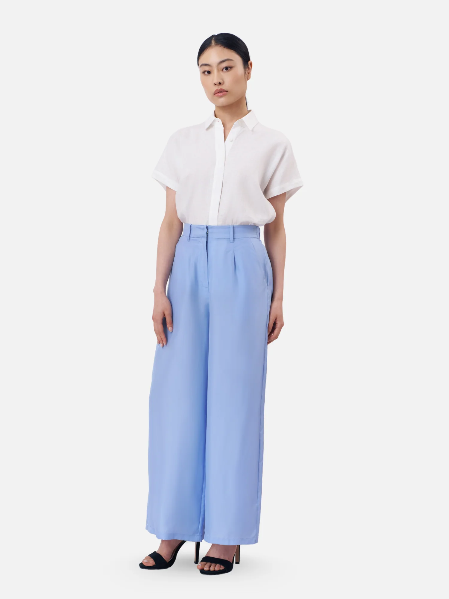 Tailored Culottes with Front Pleat - Image 4