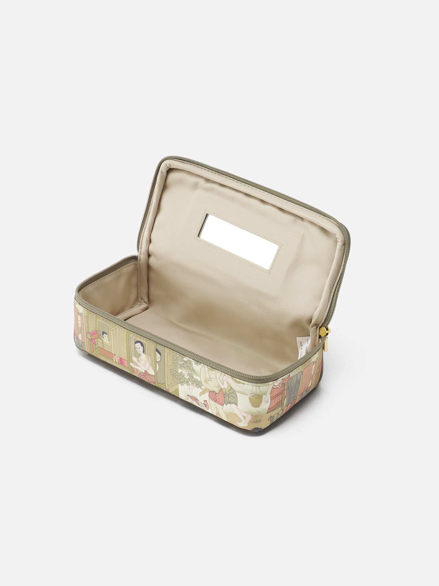 Thai Scenery Rectagular Makeup Case - Image 2