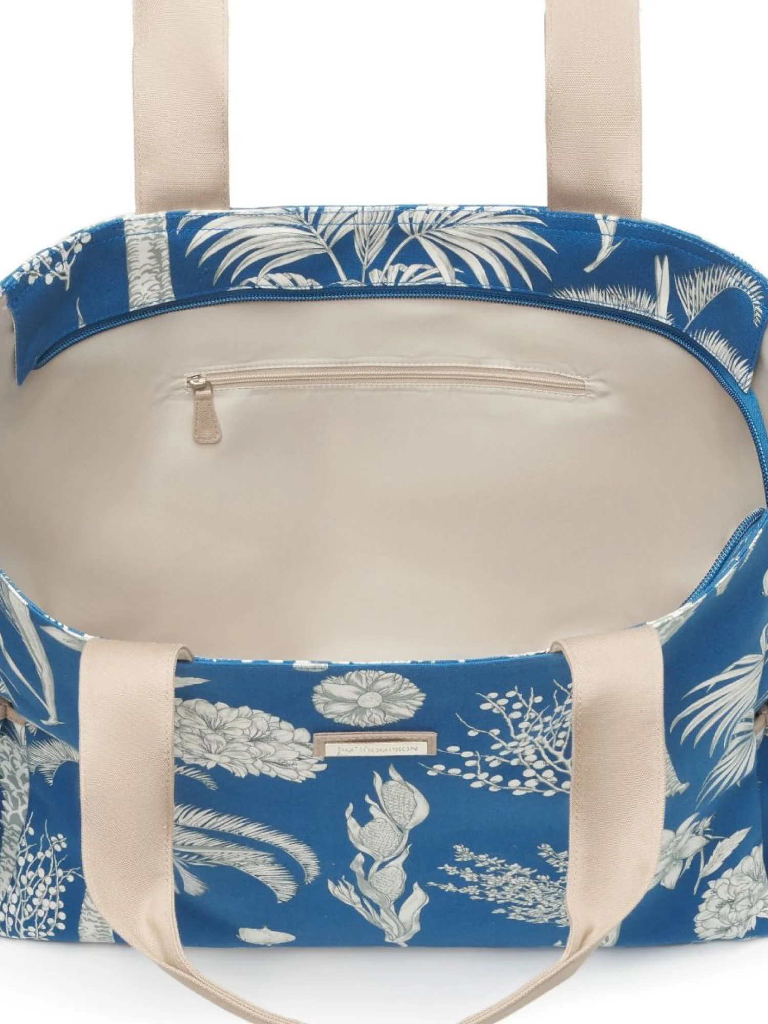 The Botanical Bloom Large Canvas Tote - Image 4