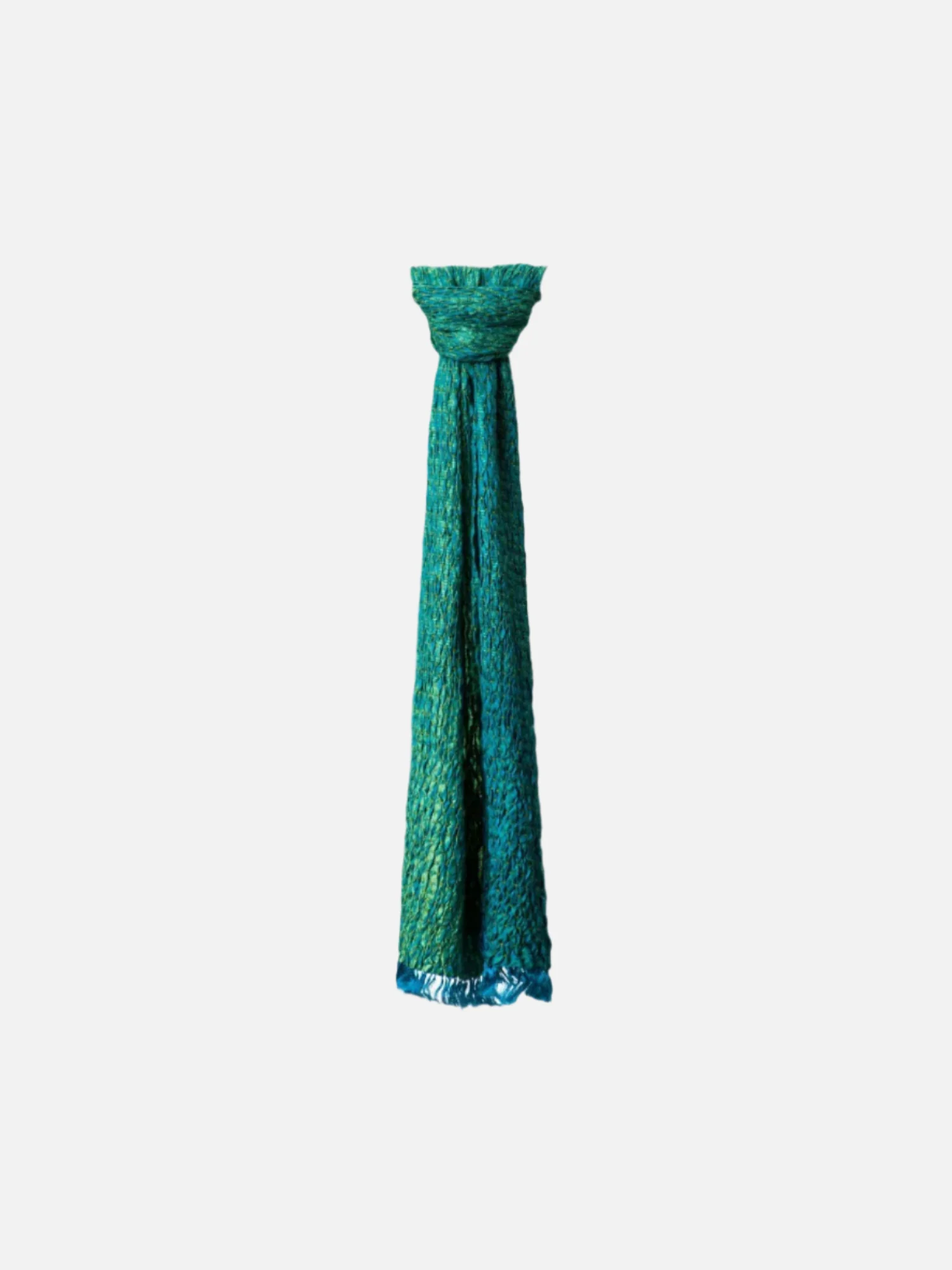 Tillage Handwoven Silk Scarf - Image 3