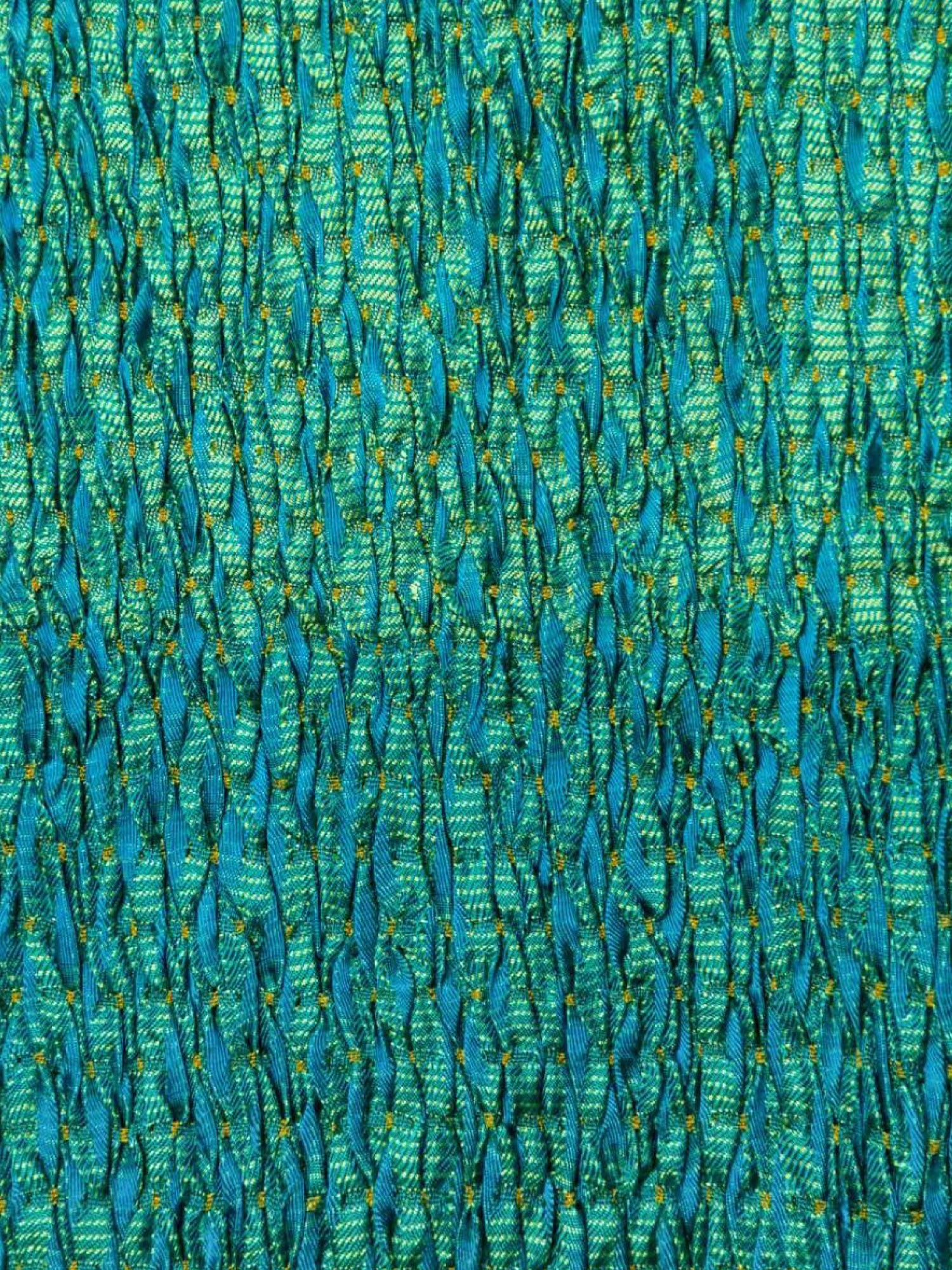 Tillage Handwoven Silk Scarf - Image 4