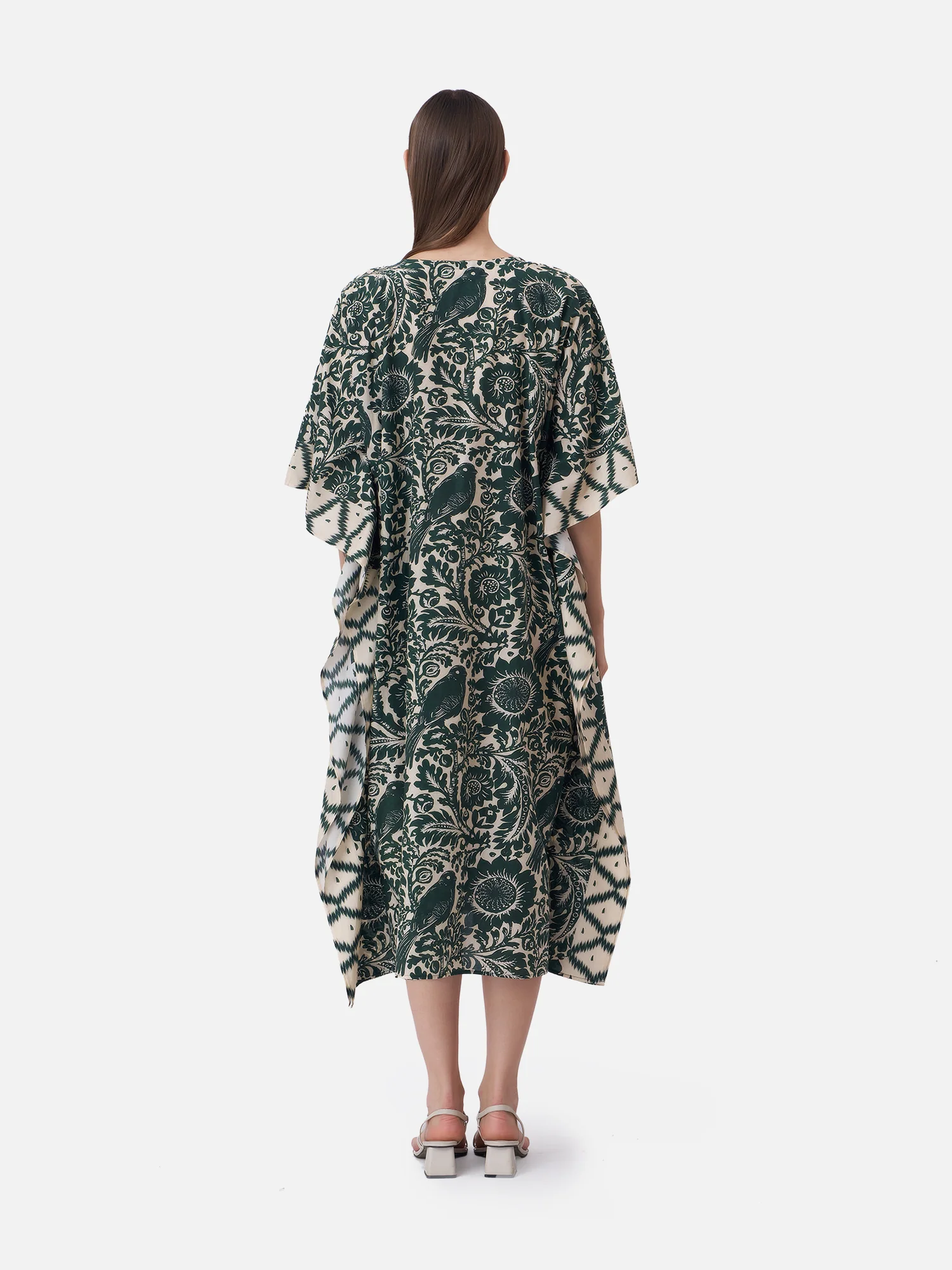 Trogon Birds Keyhole Kaftan - Image 5