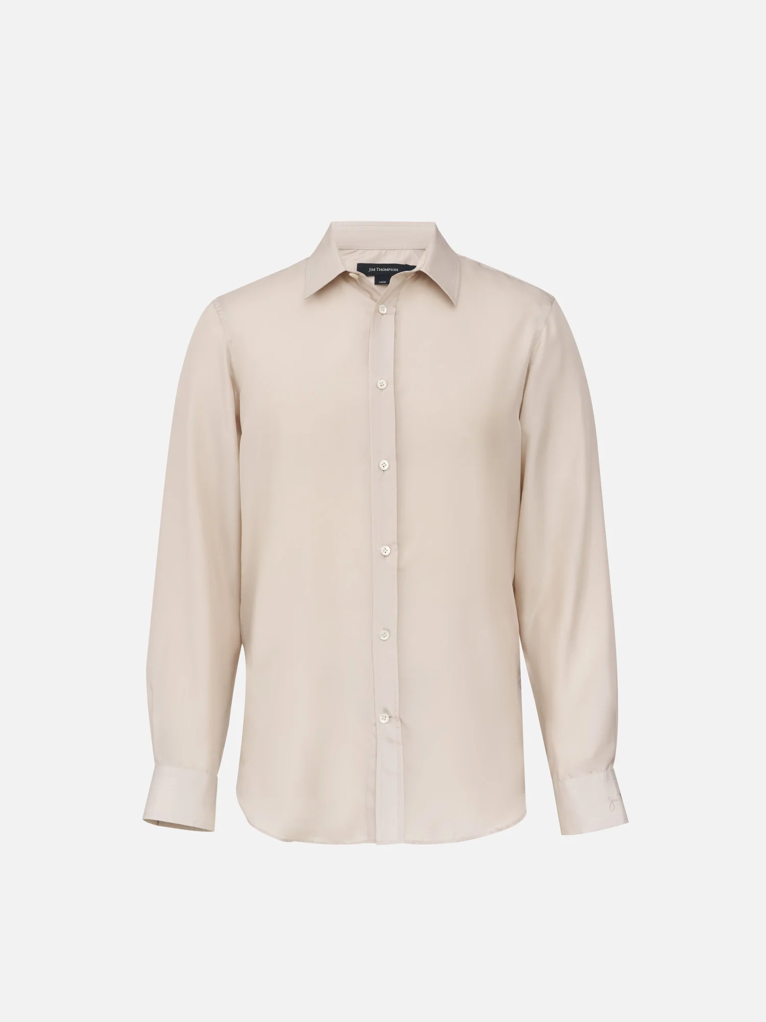 Wihok Classic Long Sleeve Silk Shirt - Image 2